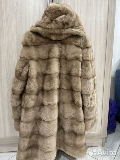Шуба норковая 42 44 бу