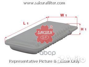 Фильтр воздушный A-1180 Sakura