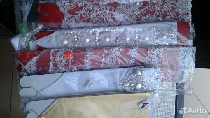 Митенки, перчатки свадебные, вечерние