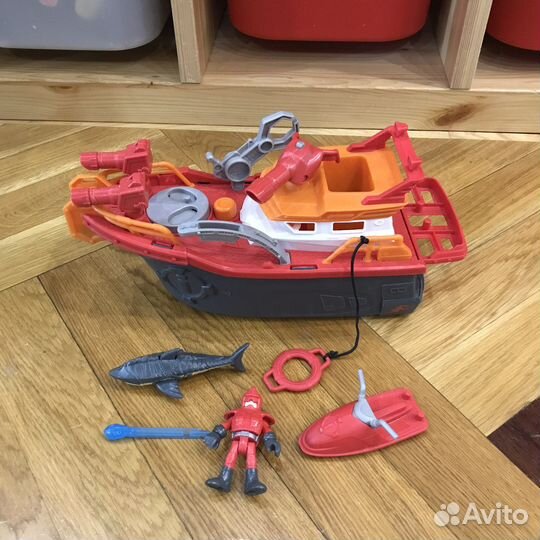 Пожарная лодка Imaginext