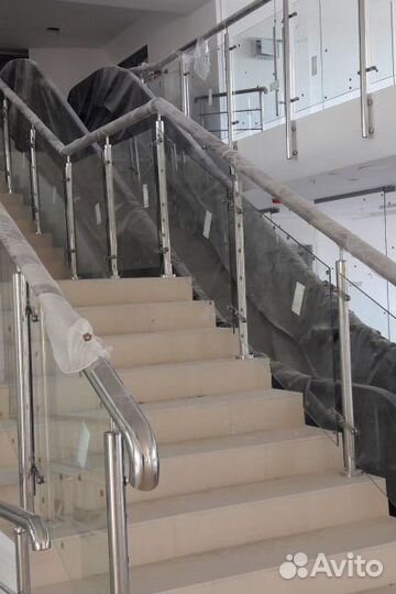 Ограждения из стекла