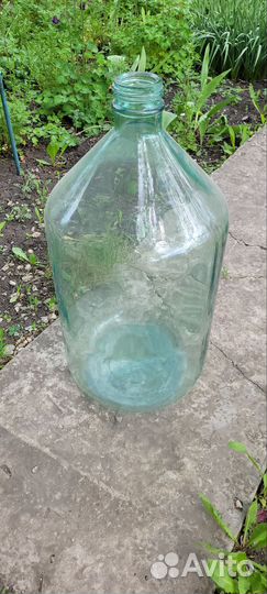 Бутылка стеклянная 20 литров