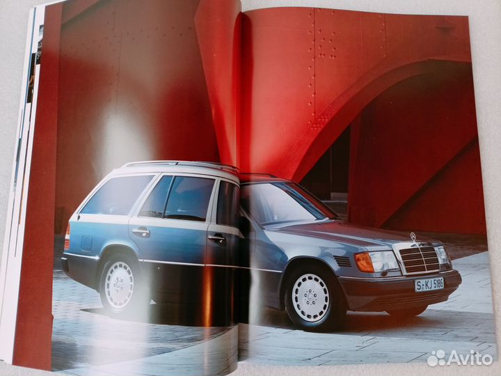 Брошюра Mercedes-Benz w124 te