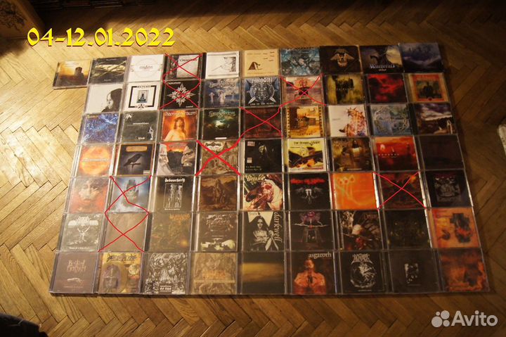 CD диски metal, rock, русский рок Часть 3