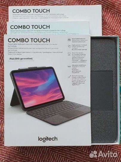 Чехол с клавиатурой iPad 10th 2022 logitech