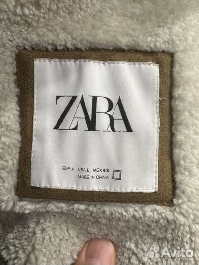 Дубленка zara