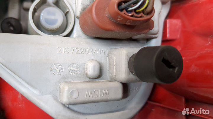 Фонарь (задний) правый Audi A4 (B8), 2011