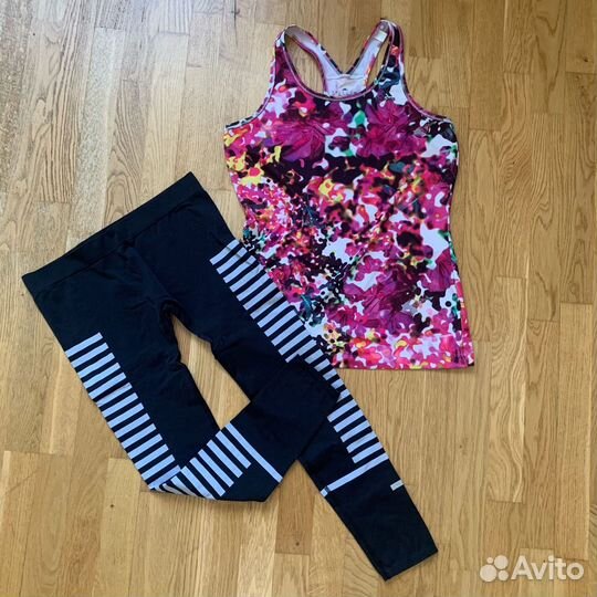 Adidas Nike оригинал брюки тайтсы майка футболка