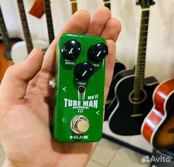 Педаль эффекта для гитары новая Nux Cherub NOD-2
