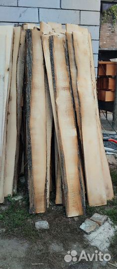 Липа. доска необрезная
