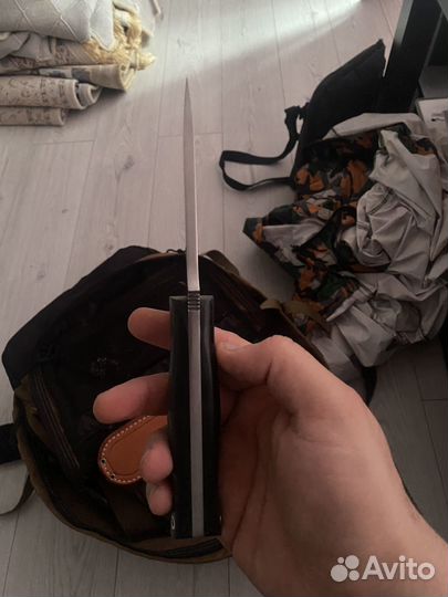 Bark River Bravo 1, CPM-3V, Black Canvas Micarta