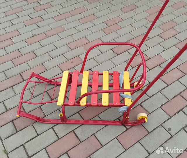 Детские зимние санки