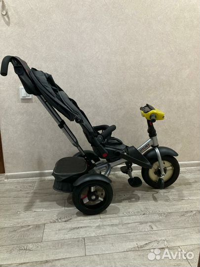 Велосипед коляска с ручкой