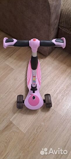 Самокат детский трёхколёсный складной Team Race