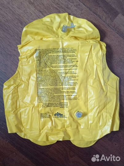 Жилет для плавания детский 3-6лет надувной