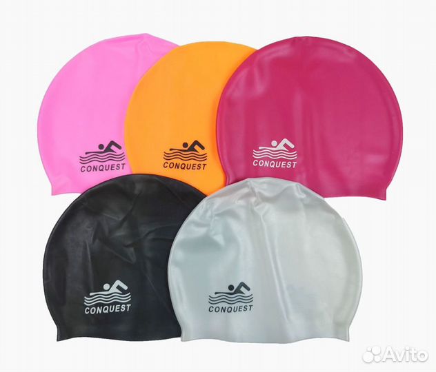 Шапки для плавания,взрослые,новые