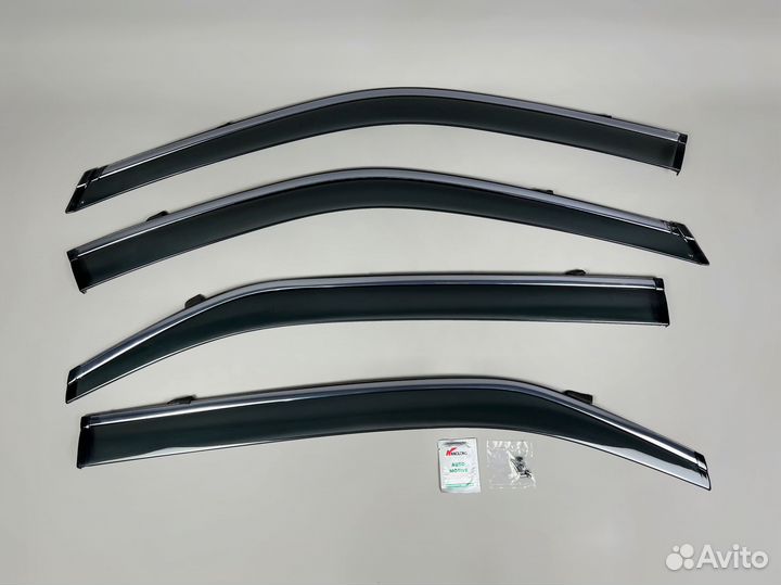 Ветровики Mitsubishi Eclipse Cross с17г Kanglong