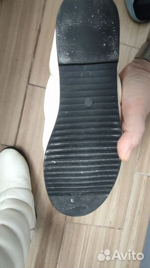 Сапоги зимние белые 39 размер