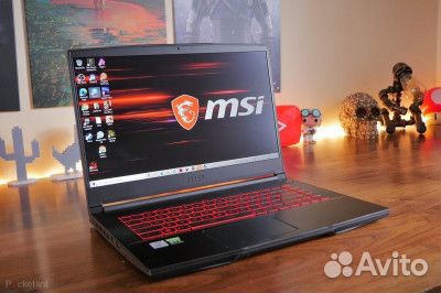 Ноутбук игровой MSI GF63 Thin 12VE-466RU 9S7-16R82