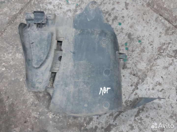 Защита двигателя боковая renault logan