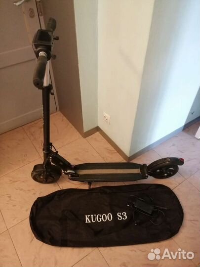 Электросамокат kugoo s3