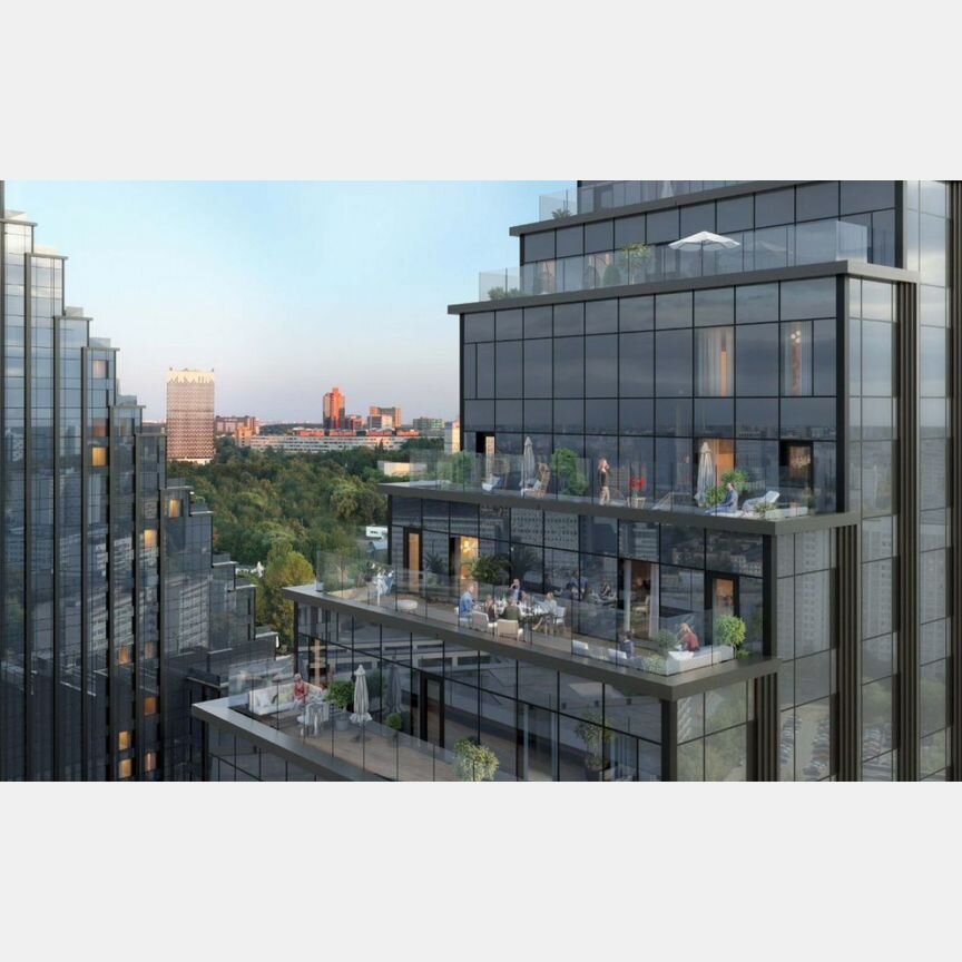 Квартира-студия, 24,9 м², 41/58 эт.