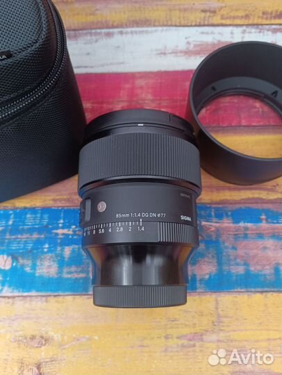 Sigma 85mm f/1.4 dg dn sony FE 2 версия