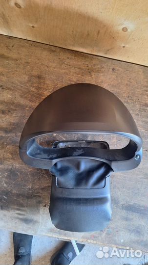 Накладка козерок на торпеду хюндай солярис