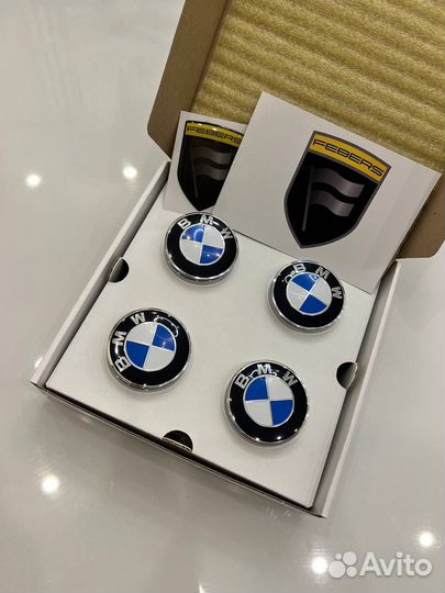 Колпачки на диски с неподвижной эмблемой