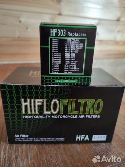 Фильтр маслянный, воздушный Honda/Kawasaki