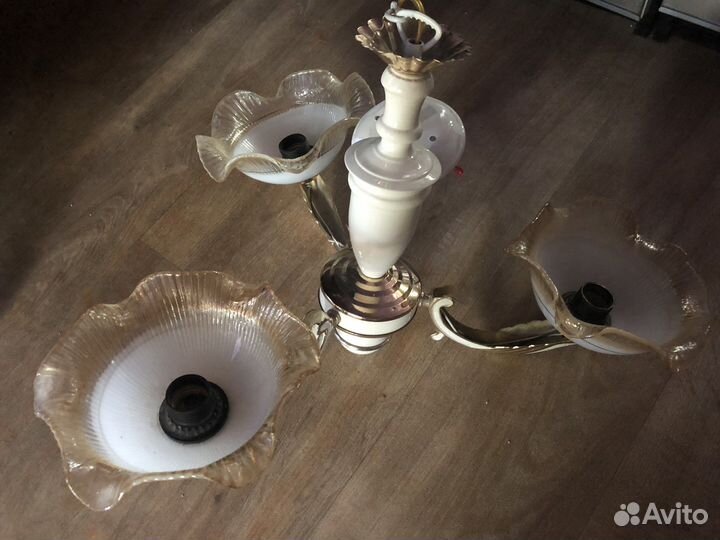 Люстра потолочная бу