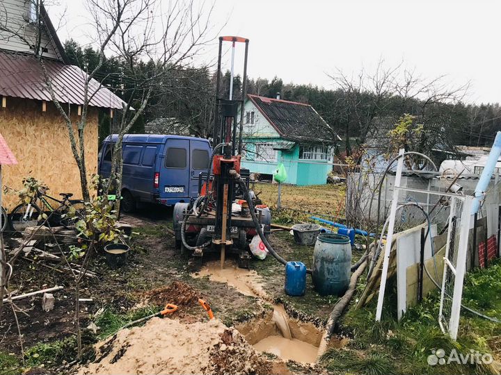 Бурение скважины под воду