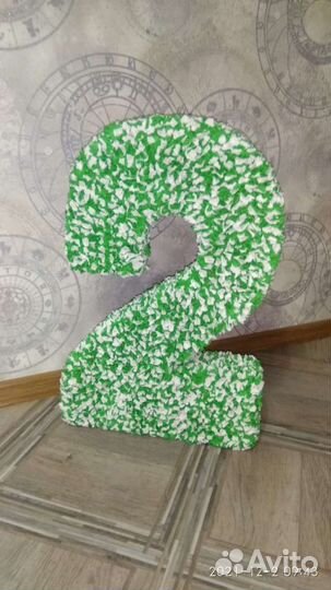 Цифра 2 на день рождения