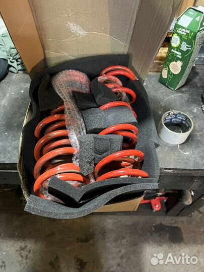 Пружины с занижением accord 7