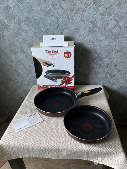 Набор посуды Tefal новый