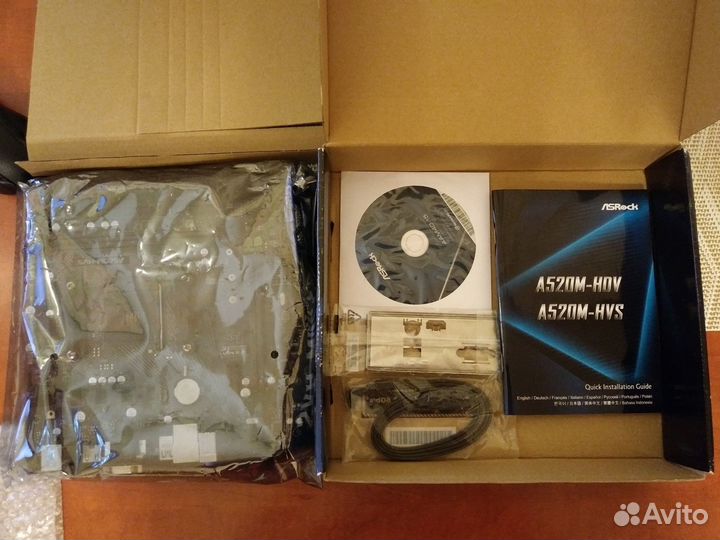 Материнская плата A520m-HVS