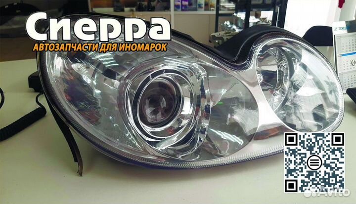 Фара правая Hyundai Sonata 5 (тагаз) 04-12