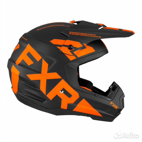 Шлем FXR Torque Team Black/Orange