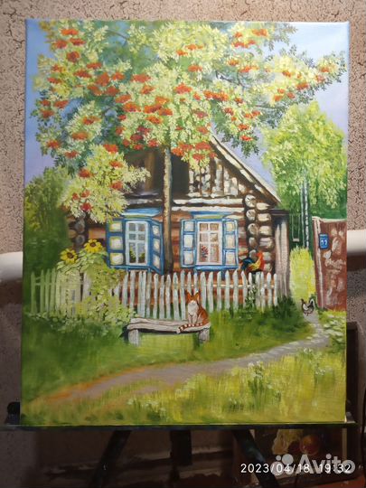 Картина маслом на холсте пейзаж