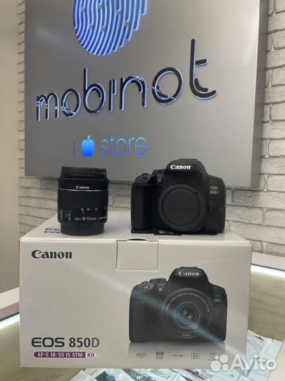 Canon EOS 850D Kit 18-55mm F/4-5.6 IS STM