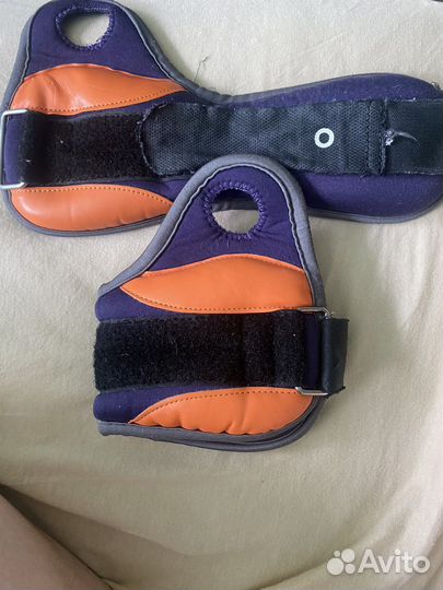 Утяжелители для рук и ног по 1 кг