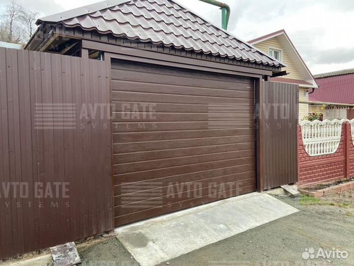 Секционные ворота