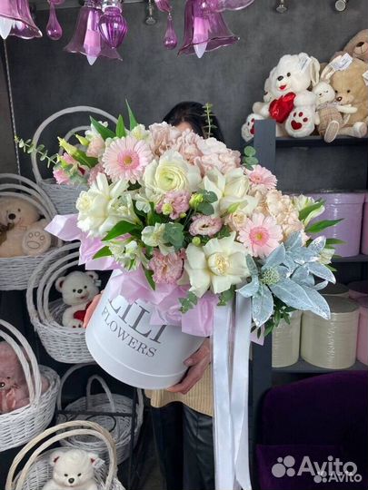 Сборная шляпная коробка с доставкой