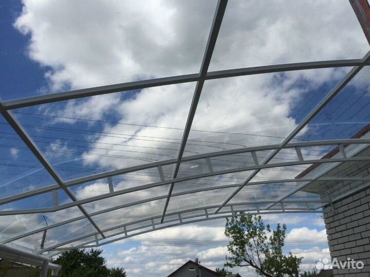 Монолитный поликарбонат с завода