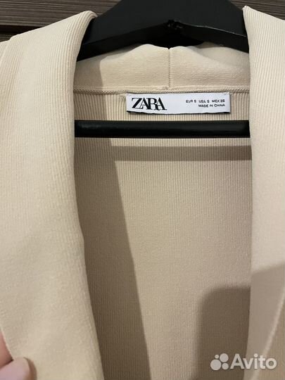 Жакет кардиган трикотажный Zara