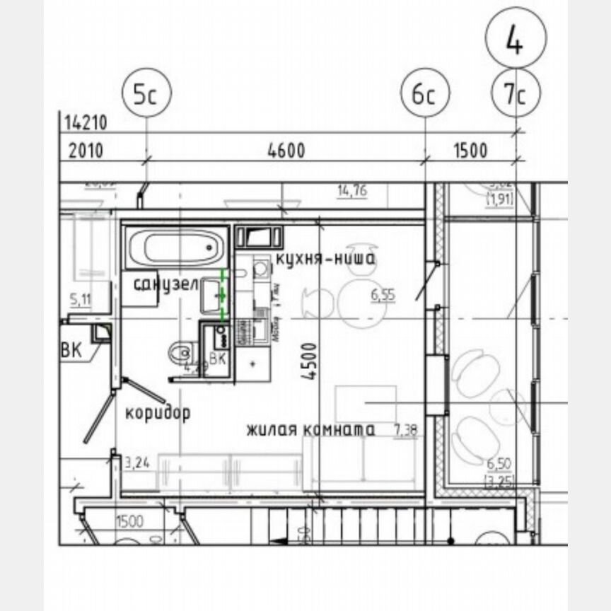 Квартира-студия, 29 м², 8/10 эт.