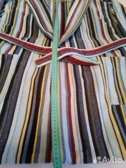 Махровый халат с капюшоном