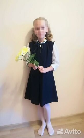 Школьный сарафан 146