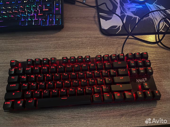 Игровая клавиатура dexp Anger TKL