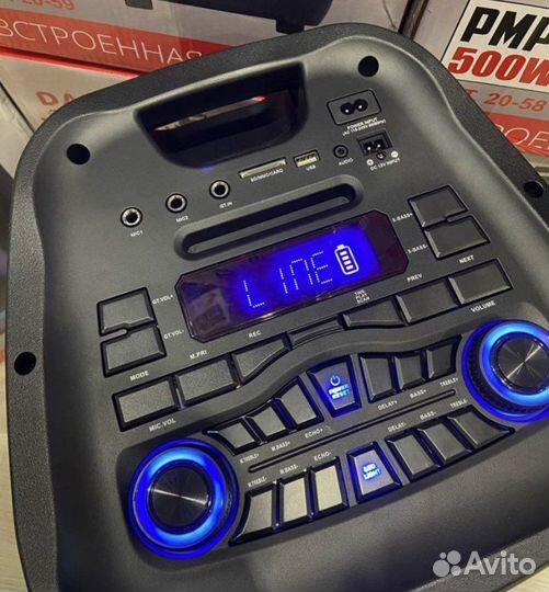 Колонка 1200 вт jbl party box аналог eltronic